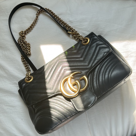 Gucci GG marmont medium shoulder bag - Picture 4 of 6
